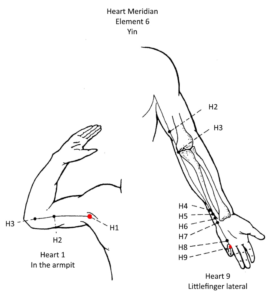 6B Heart Meridian