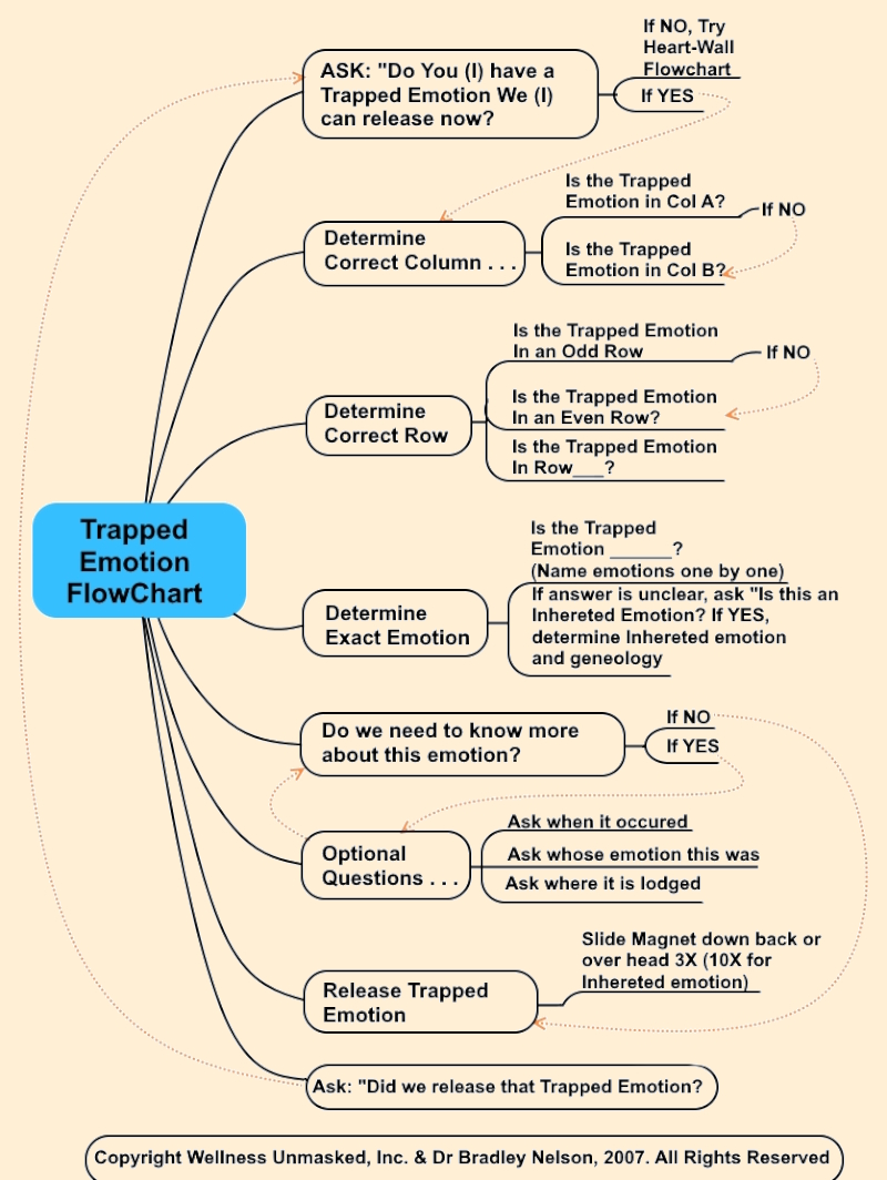 Trapped Emotions Flow Chart