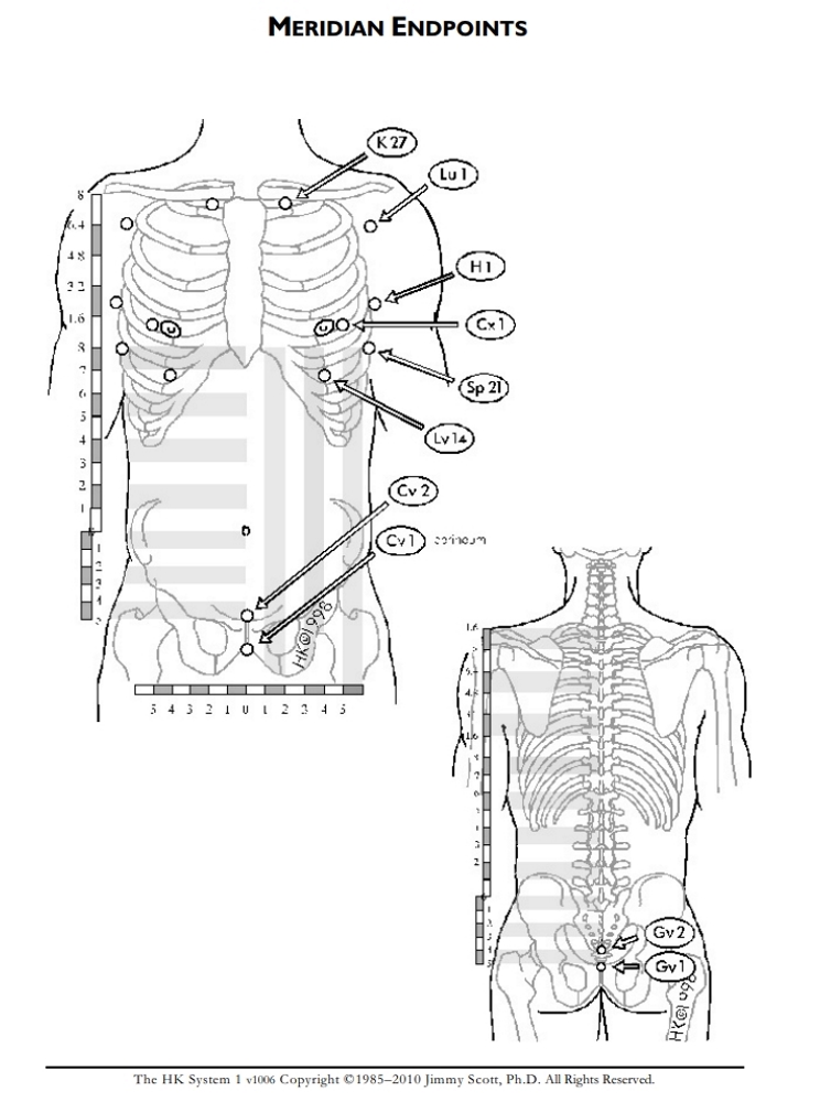 Meridian Endpoints: Torso